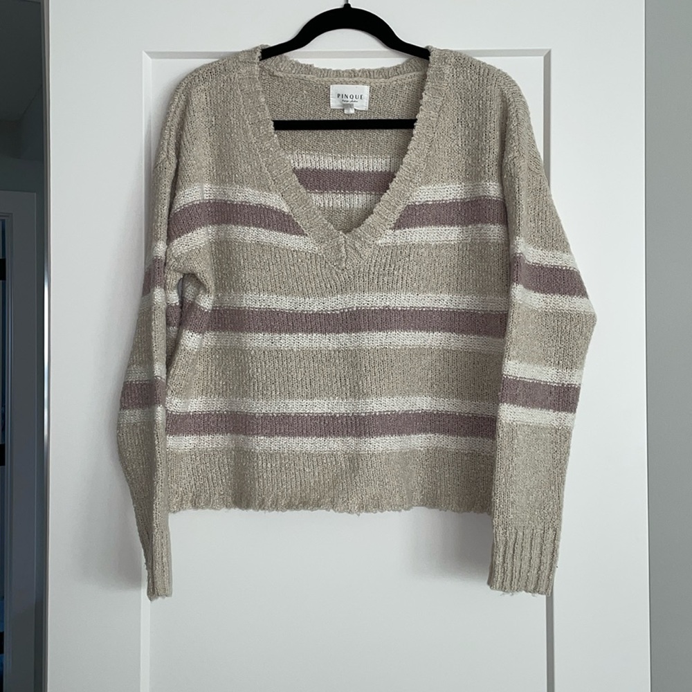 Pinque V-Neck Sweater - Size Small